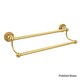 Allied Brass Bolero Collection 18-inch Double Towel Bar