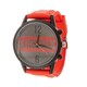 Airwalk Analog Red Logo Dial with Red Silicone Strap Watch 