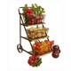 Wald Imports Farmhouse Table Top Produce Cart