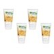 Garnier Clean Cleanser Cream Smoothing 5-ounce Tube (Pack of 4)