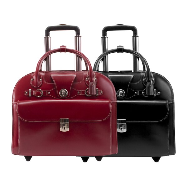 McKlein Edgebrook Wheeled Ladies Laptop Case