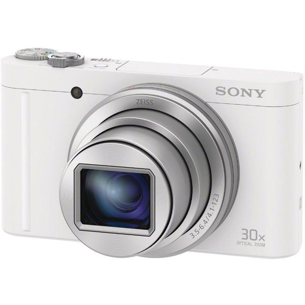 Sony Cyber-shot DSC-WX500 Digital Camera (White)