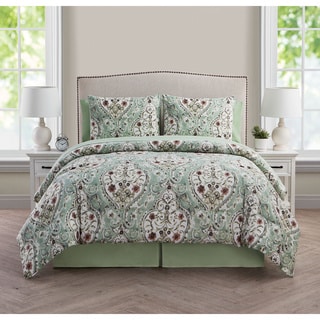 VCNY Evangeline Sage 8-piece Bed in a Bag with Sheet Set