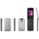 BLU Diva Flex 2.4 T350 Unlocked GSM Dual-SIM Flip Cell Phone - Retail Packaging