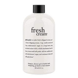 Philosophy Fresh Cream 16-ounce Shampoo, Shower Gel, and Bubble Bath