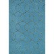 Hand-hooked Carolyn Ocean/ Green Rug (7'6 x 9'6) (As Is Item)