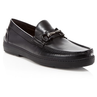 Salvatore Ferragamo Memphis Brown Leather Gancini Loafers