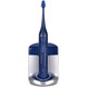 Pursonic S450 Blue Deluxe Sonic Toothbrush with 12 Brush Heads and UV Sanitizer