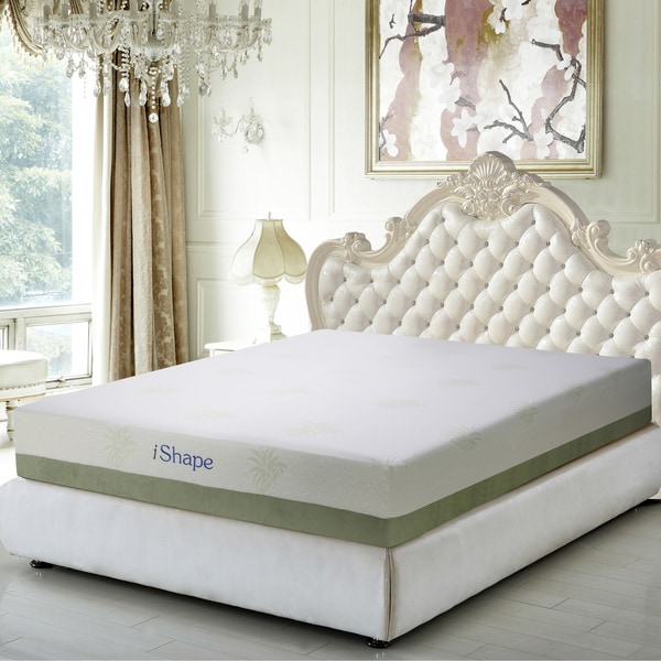 iShape Aloe Vera 10-inch Full-size Gel Memory Foam Mattress