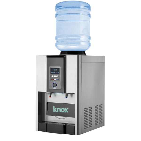 Knox Tabletop Hot/Cold Water Cooler with Built-In Instant Ice ...