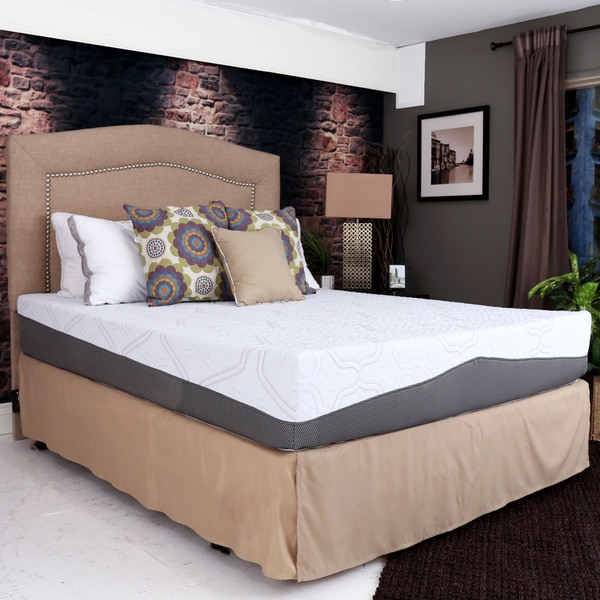 Somette Deluxe 12-inch Full-Size Gel Memory Foam Mattress