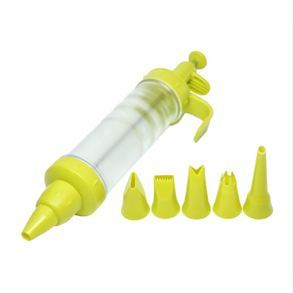 Homemaker Dessert Gun with 5 Interchangeable Nozzles 