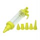 Homemaker Dessert Gun with 5 Interchangeable Nozzles 