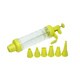 Homemaker Dessert Gun with 5 Interchangeable Nozzles 