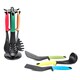 7-piece Kitchen Utensils Set with Rotating Stand