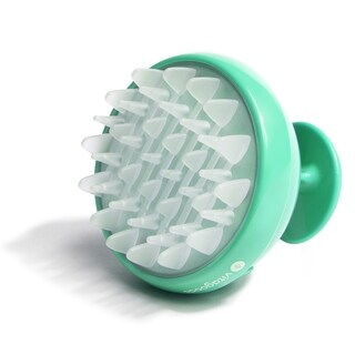 Scalp Massaging Lucite Green Shampoo Brush