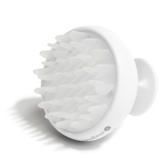 Scalp Massaging White Shampoo Brush