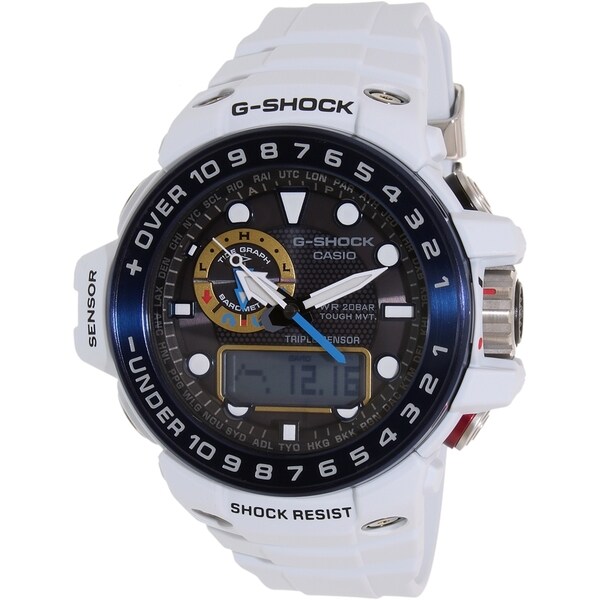 Casio Men's G-Shock GWN1000E-8A Grey Resin Quartz Watch