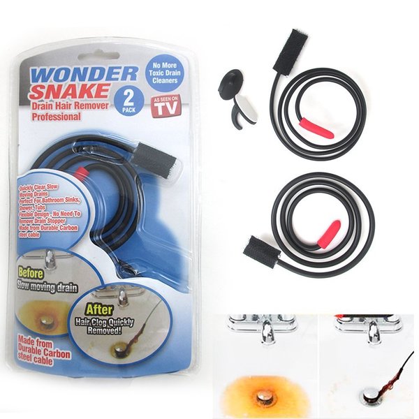Wonder Snake Drain Hair Remover, Pack of 2 
