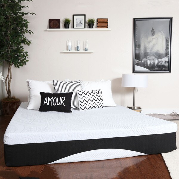 Somette Deluxe 12-inch King-size Phase Change Gel Memory Foam Mattress