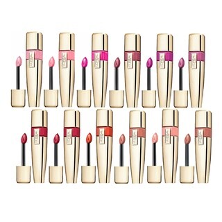 L'Oreal Paris Colour Caresse Wet Shine Lip Stain 12-piece Set