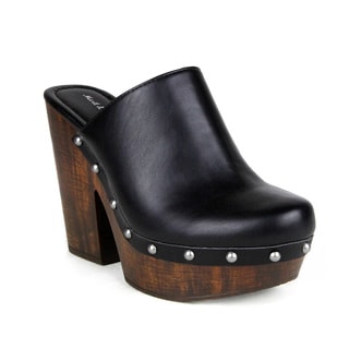 Mark and Maddux Antonio-06 Platform Women's Clogs