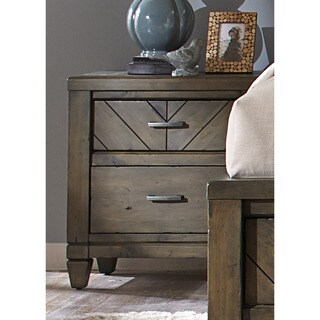 High Country Honey Spice 2-Drawer Nightstand