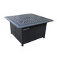 Bombay Sierra Vista Square Gas Fire Pit Table