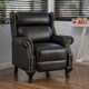 Christopher Knight Home Tauris PU Leather Recliner Club Chair