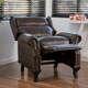 Christopher Knight Home Tauris PU Leather Recliner Club Chair