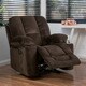 Christopher Knight Home Gannon Fabric Glider Recliner Club Chair