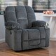 Christopher Knight Home Gannon Fabric Glider Recliner Club Chair