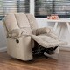 Christopher Knight Home Gannon Fabric Glider Recliner Club Chair