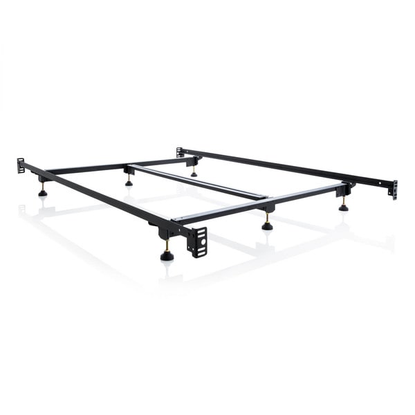 Structures Steelock Hook-in Headboard-footboard Heavy-duty Steel Bed Frame Full Metal Bed Rails