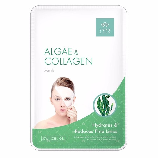 June Lily 10-piece Algae and Collagen Firming Moisturizing Facial Mask 