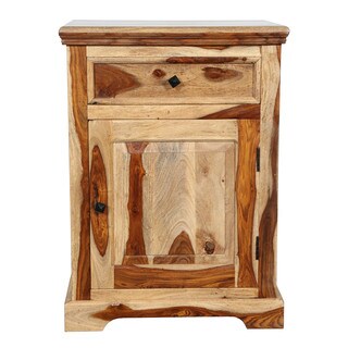 Porter Taos Sustainable Solid Sheesham Nightstand (India)