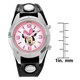 Disney Minnie Mouse Analog Light Up Dial Strap Watch