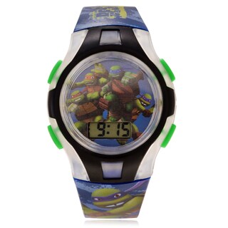Disney Children's Teenage Mutant Ninja Turtle Flashing Light Case Watch