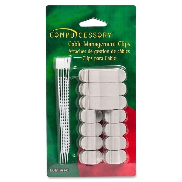 Compucessory Cable Clip - 1 Pack