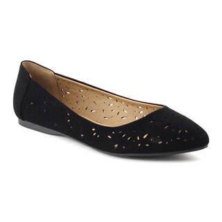 Beston BB44 Women's Cut Out Ballet Flats