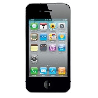 Apple iPhone 4S 32GB Factory Unlocked GSM Seller Refurbished Cell Phone - Black