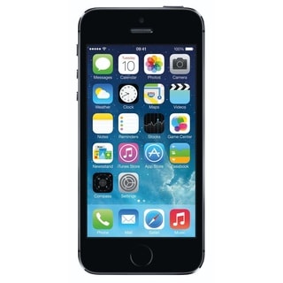 Apple iPhone 5S 64GB Factory Unlocked GSM Seller Refurbished Cell Phone - Space Gray