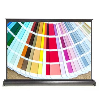 Pyle PRJTP46 40-inch Projector Viewing Display Screen with Manual Retractable Pull-Out Style (32-inch x 24-inch)