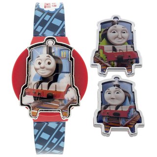 Thomas and Friends Thomas the Tank LCD Watch with Interchangeable Tops