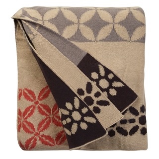 Riverway Pink Throw Blanket
