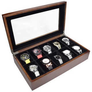 Ikee Design Wooden Watch Box For 10 Watches