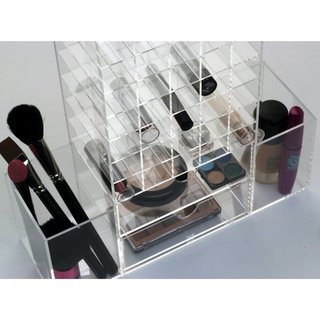 Ikee Design All-In-One Premium Acrylic Cosmetic Organizer Unit