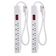 Maxxima 6 Outlet Power Strip 300 Joules (Pack of 2)