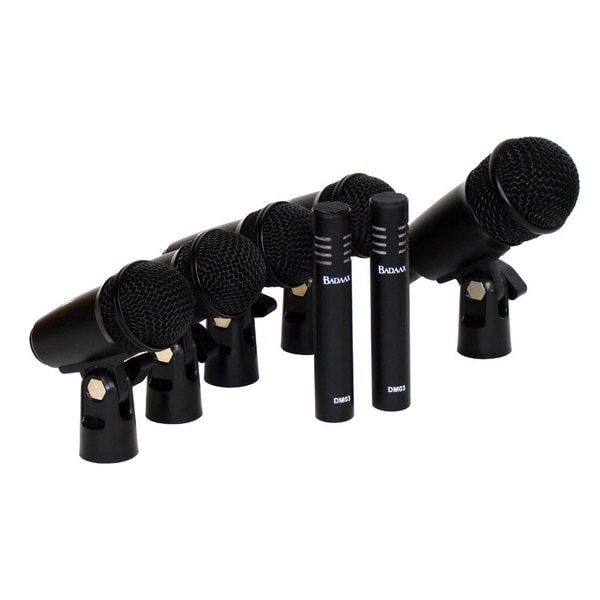 BadAax T8400 Drum Microphone 7-piece Kit