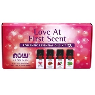 Now Foods Love At First Scent Essential Oils 4-piece Kit